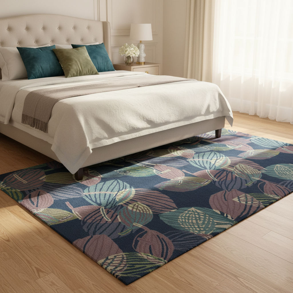 SORENA - Hand Tufted Floral Carpet